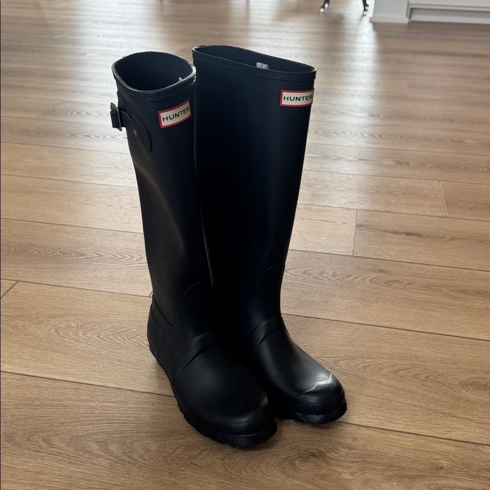 Hunter Classic Navy Waterproof Boots